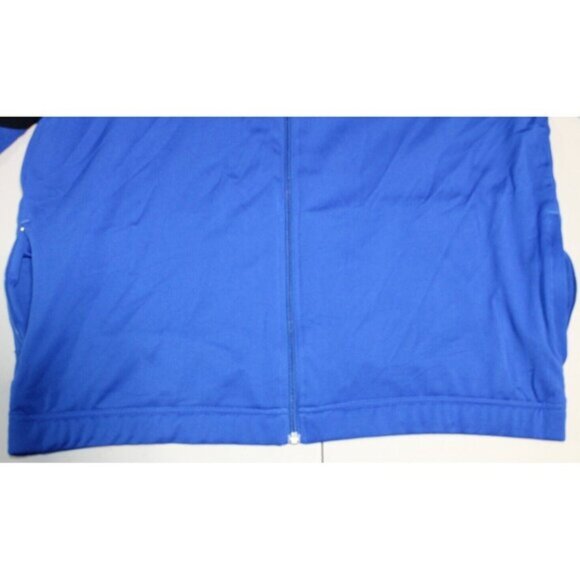 Mens Nike Mesh Practice Full Zip Lined Warm Up Track Jacket XL Blue 392474-493 - Picture 3 of 6